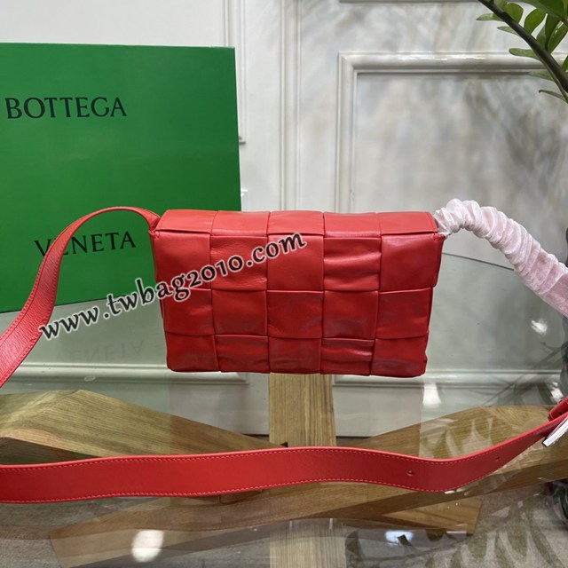 Bottega veneta高端女包 KF0022 寶緹嘉CASSETTE五格油臘皮女包 BV經典款小牛皮編織單肩斜挎包  gxz1347